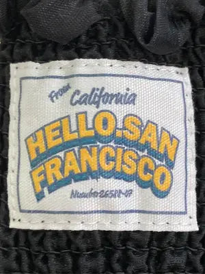 HELLO.SANFRANCISCO/ハローサンフランシスコ/シャツ/ブラウス/トップス/ブラック/ONE