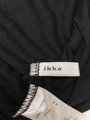 ikka/イッカ/Tシャツ/カットソー/トップス/ブラック/M