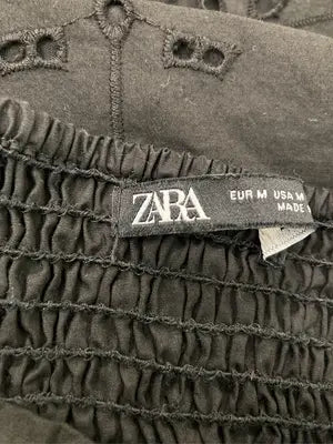 ZARA/ザラ/シャツワンピース/ワンピース/ドレス/ブラック/M