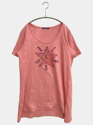 asrabbit/Tシャツ/カットソー/トップス/ピンク/F