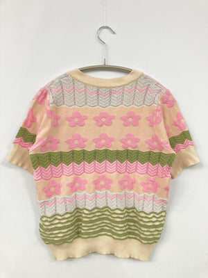 me+em select/ミームセレクト/カーディガン/ボレロ/トップス/アイボリー/F