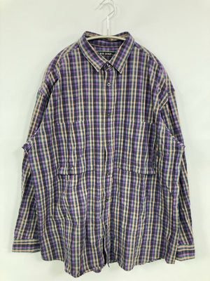 niko and .../ニコアンド/シャツ/ブラウス/トップス/パープル/L