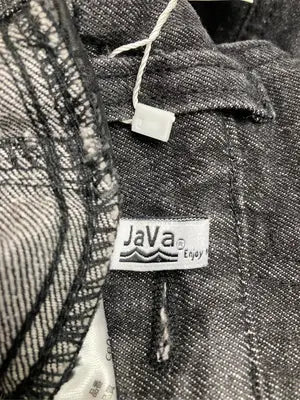 JaVa/ジャバ/デニムパンツ/パンツ/ブラック/L