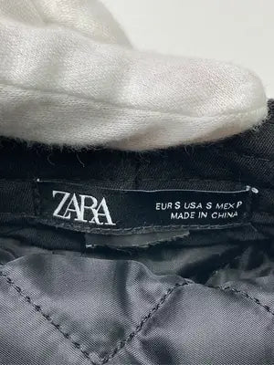 ZARA/ザラ/キャスケット/帽子/ブラック/USA S