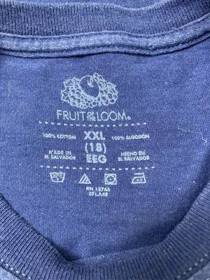 FRUIT OF THE LOOM/フルーツオブザルーム/Tシャツ/カットソー/トップス/ブルー/XXL