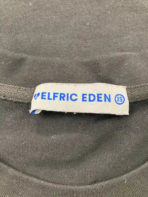 AELFRIC EDEN/Tシャツ/カットソー/トップス/ブラック/XS
