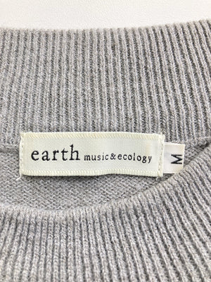 earth music&ecology/アースミュージックアンドエコロジー/ニット/セーター/トップス/グレー/M