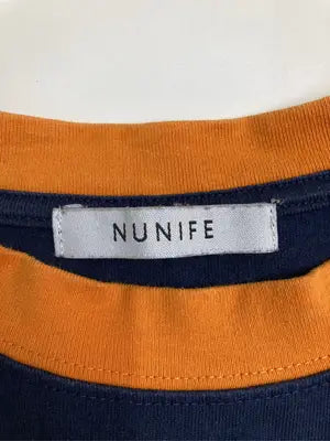 NUNIFE/Tシャツ/カットソー/トップス/ネイビー/M