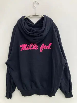 MILK FED./ミルクフェド/パーカー/トップス/ブラック/ONE SIZE
