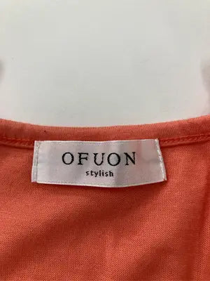 ofuon/オフオン/Tシャツ/カットソー/トップス/オレンジ/40