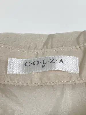 COLZA/コルザ/シャツワンピース/ワンピース/ドレス/ベージュ/M