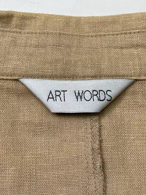 ART WORDS/シャツ/ブラウス/トップス/ベージュ/L