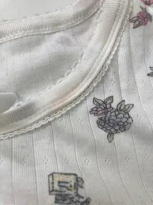 Tシャツ/カットソー/トップス/ホワイト/M
