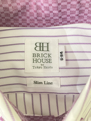 BRICK HOUSE/ブリックハウス/ビジネスシャツ/トップス/パープル/S-84