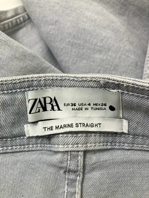 ZARA/ザラ/デニムパンツ/パンツ/グレー/EUR 36