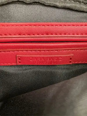 ZARA BASIC/ザラベーシック/ボディバッグ/ウエストポーチ/バッグ/レッド