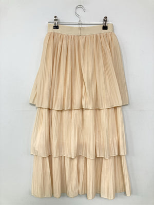 ロングスカート/スカート/ベージュ