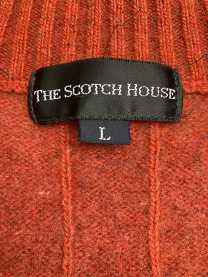 THE SCOTCHHOUSE/ザスコッチハウス/ニット/セーター/トップス/オレンジ/L
