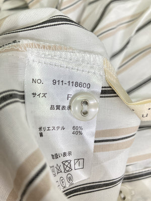 Ray Cassin/レイカズン/シャツ/ブラウス/トップス/ホワイト/F