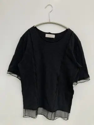 HEY SISTER/Tシャツ/カットソー/トップス/ブラック