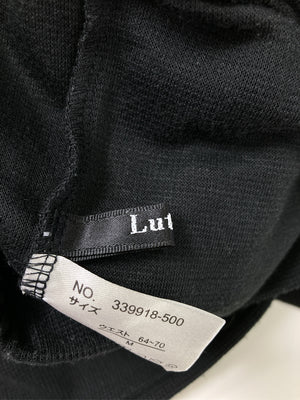 Luti que/ルティーク/スラックス/パンツ/ブラック/M