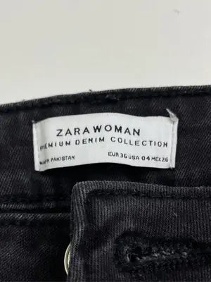 ZARA/ザラ/デニムパンツ/パンツ/ブラック/USA 04
