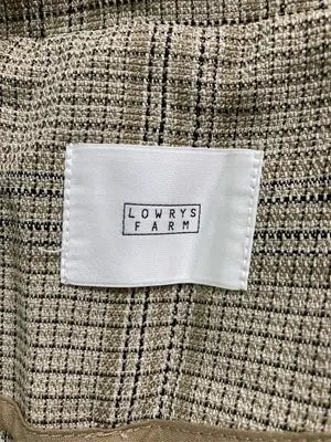LOWRYS FARM/ローリーズファーム/セットアップ/ジャケット/アウター/ベージュ/F