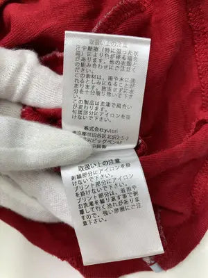 HTH/Tシャツ/カットソー/トップス/レッド