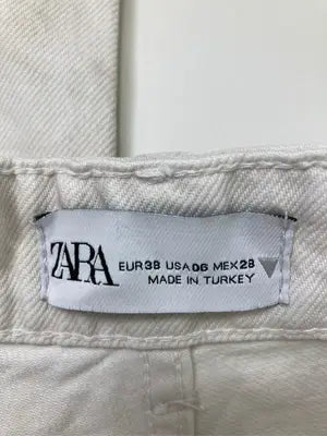 ZARA/ザラ/デニムパンツ/パンツ/ホワイト/EUR38