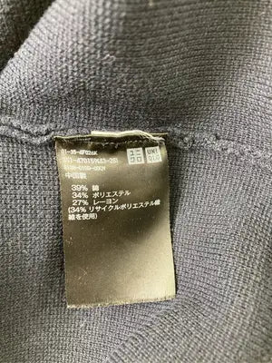 UNIQLO/ユニクロ/ニット/セーター/トップス/ネイビー/S