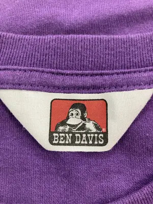 BEN DAVIS/ベンデイビス/Tシャツ/カットソー/トップス/パープル/L
