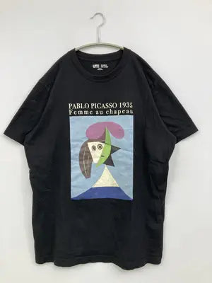UNIQLO/ユニクロ/Tシャツ/カットソー/トップス/ブラック/XL