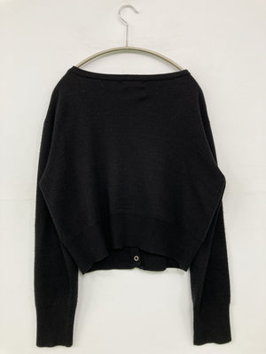 Adoon plain/アドーンプレーン/カーディガン/ボレロ/トップス/ブラック/F