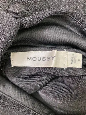 MOUSSY/マウジー/Tシャツ/カットソー/トップス/ブラック/F