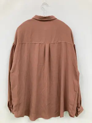 OFALO/シャツ/ブラウス/トップス/ブラウン/M