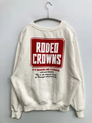 RODEO CROWNS/ロデオクラウンズ/スウェット/トップス/ホワイト/FREE