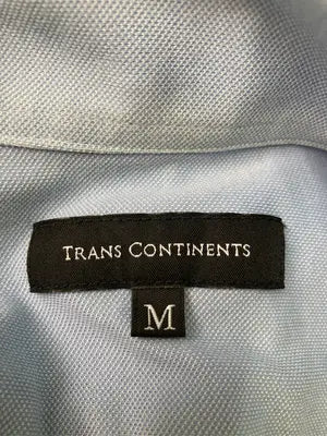 TRANS CONTINENTS/シャツ/ブラウス/トップス/スカイブルー/M