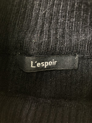 L’espoir/レスポワール/ニット/セーター/トップス/ブラック/M