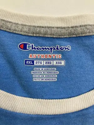 Champion/チャンピオン/Tシャツ/カットソー/トップス/ブルー/2XL