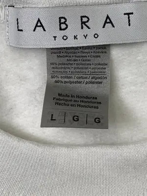 LABRAT/スウェット/トップス/ホワイト/L