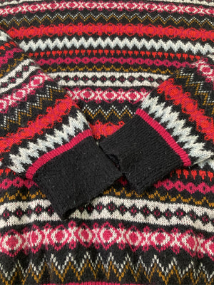 ニット/セーター/トップス/レッド/L