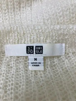 UNIQLO/ユニクロ/ニット/セーター/トップス/アイボリー/M
