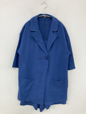 ABITOKYO/アビトーキョー/セットアップ/ジャケット/アウター/ブルー/S