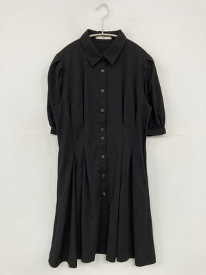 SLY/スライ/シャツワンピース/ワンピース/ドレス/ブラック/1