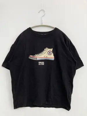 CONVERS ALL STAR/コンバースオールスター/Tシャツ/カットソー/トップス/ブラック/M