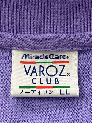VAROZ/ポロシャツ/トップス/パープル/LL