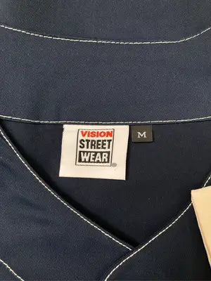 VISION STREET WEAR/ヴィジョンストリートウェア/シャツ/ブラウス/トップス/ネイビー/M