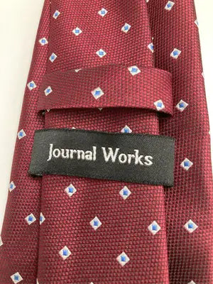 journal works/ネクタイ/ファッション雑貨/レッド