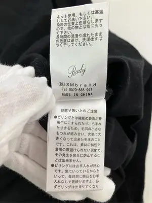 Rady/レディ/Tシャツ/カットソー/トップス/ブラック/S