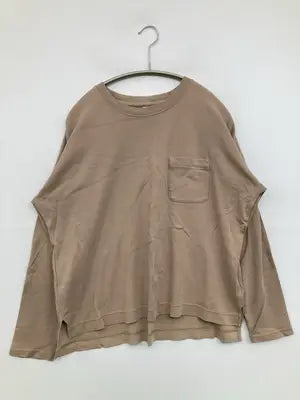 セシール/Tシャツ/カットソー/トップス/ベージュ/L